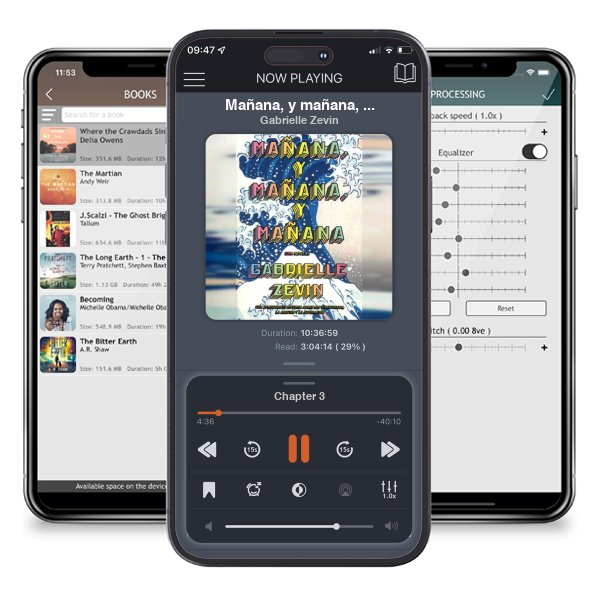 Descargar audiolibro gratis Mañana, y mañana, y mañana / Tomorrow, and Tomorrow, and Tomorrow by Gabrielle Zevin y escuchar en cualquier lugar en sus dispositivos iOS en la aplicación ListenBook.