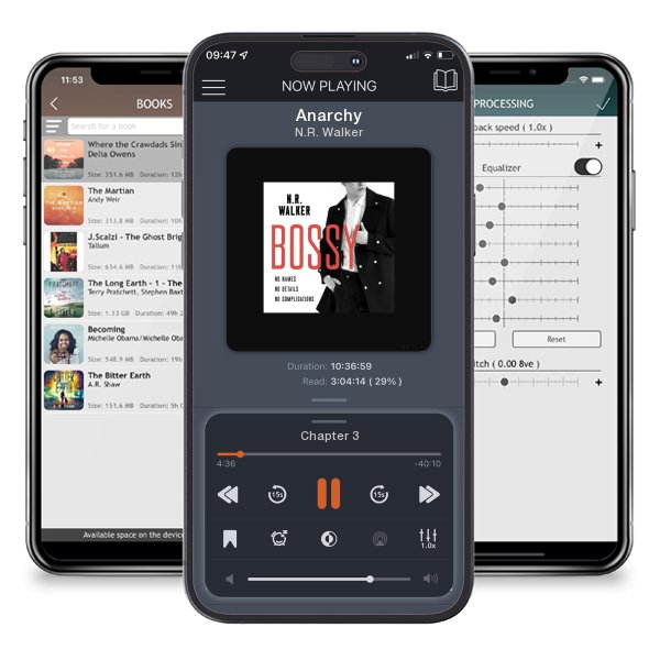 Download fo free audiobook Anarchy by N.R. Walker and listen anywhere on your iOS devices in the ListenBook app.