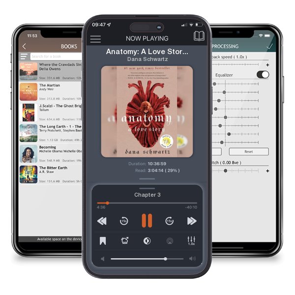 Download fo free audiobook Anatomy: A Love Story by Dana Schwartz and listen anywhere on your iOS devices in the ListenBook app.