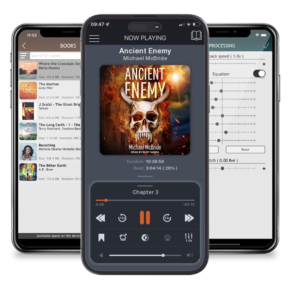 Download fo free audiobook Ancient Enemy by Michael McBride and listen anywhere on your iOS devices in the ListenBook app.