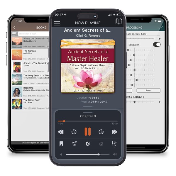 Download fo free audiobook Ancient Secrets of a Master Healer by Clint G. Rogers and listen anywhere on your iOS devices in the ListenBook app.