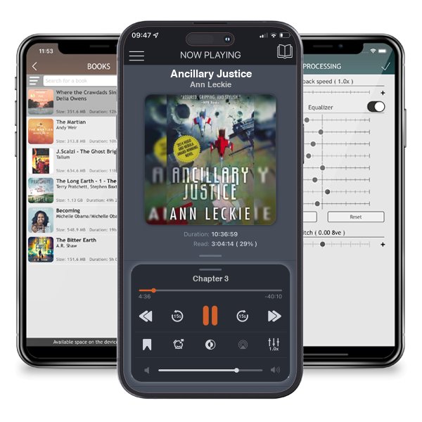 Download fo free audiobook Ancillary Justice by Ann Leckie and listen anywhere on your iOS devices in the ListenBook app.