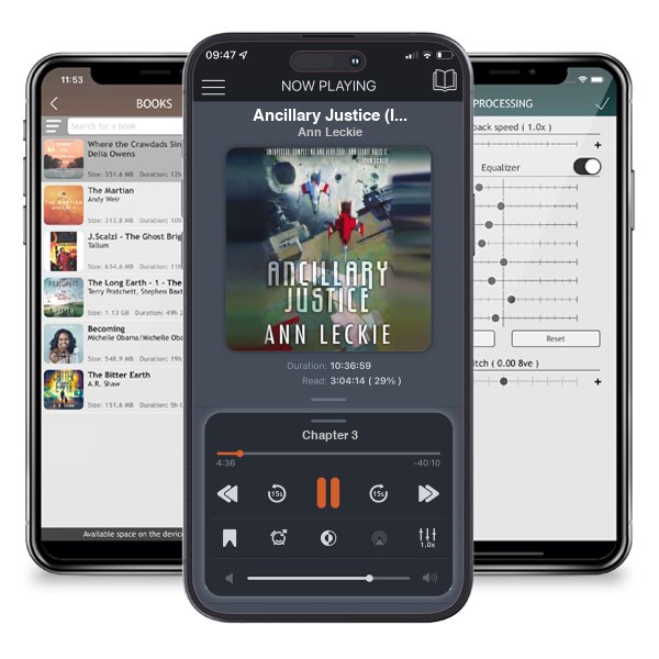Download fo free audiobook Ancillary Justice (Imperial Radch, #1) by Ann Leckie and listen anywhere on your iOS devices in the ListenBook app.