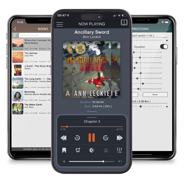 Download fo free audiobook Ancillary Sword by Ann Leckie and listen anywhere on your iOS devices in the ListenBook app.