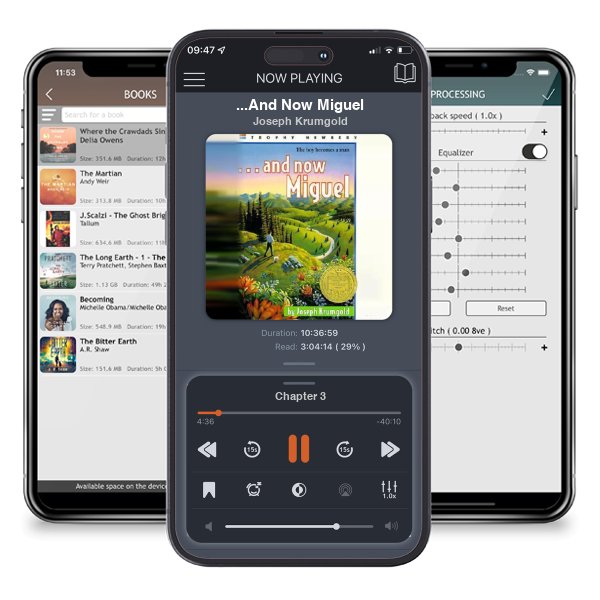 Download fo free audiobook ...And Now Miguel by Joseph Krumgold and listen anywhere on your iOS devices in the ListenBook app.