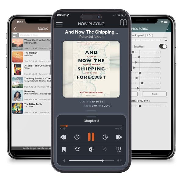 Download fo free audiobook And Now The Shipping Forecast by Peter Jefferson and listen anywhere on your iOS devices in the ListenBook app.