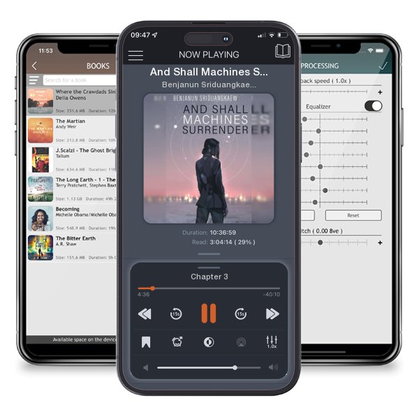 Download fo free audiobook And Shall Machines Surrender by Benjanun Sriduangkaew and listen anywhere on your iOS devices in the ListenBook app.