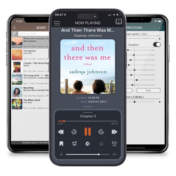 Download fo free audiobook And Then There Was Me by Sadeqa Johnson and listen anywhere on your iOS devices in the ListenBook app.