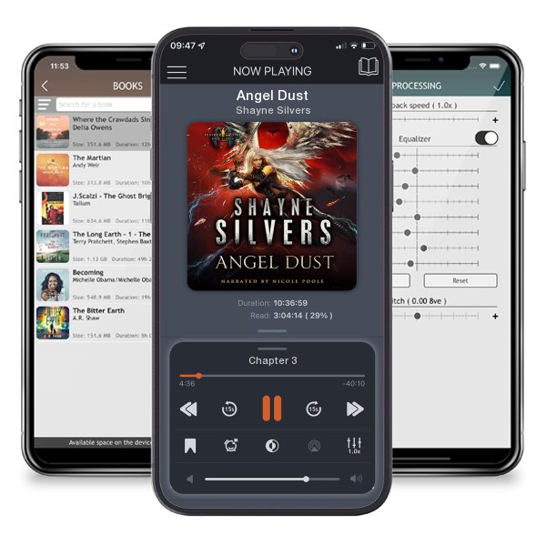 Download fo free audiobook Angel Dust by Shayne Silvers and listen anywhere on your iOS devices in the ListenBook app.