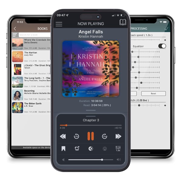 Download fo free audiobook Angel Falls by Kristin Hannah and listen anywhere on your iOS devices in the ListenBook app.