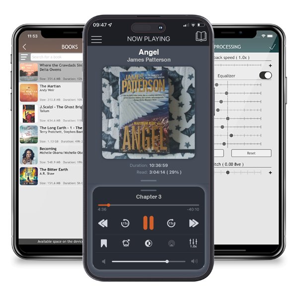 Download fo free audiobook Angel by James Patterson and listen anywhere on your iOS devices in the ListenBook app.