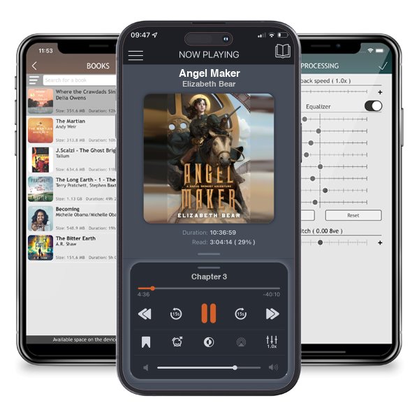 Download fo free audiobook Angel Maker by Elizabeth Bear and listen anywhere on your iOS devices in the ListenBook app.