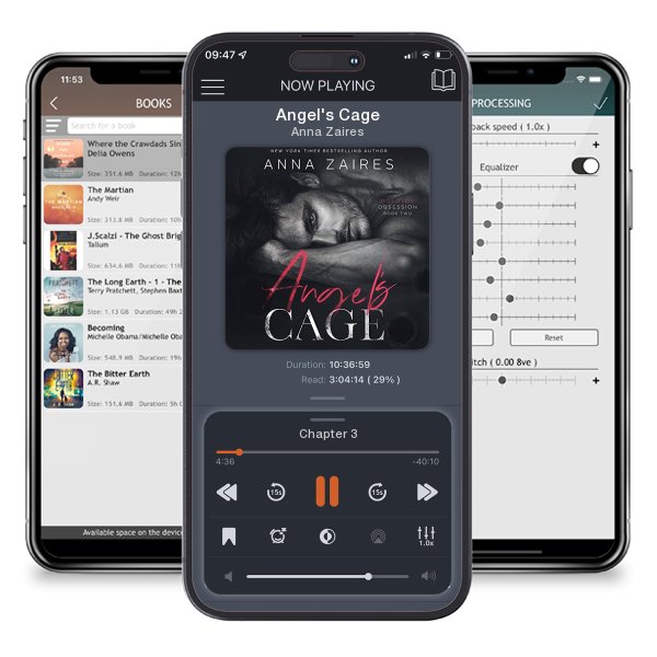 Download fo free audiobook Angel's Cage by Anna Zaires and listen anywhere on your iOS devices in the ListenBook app.
