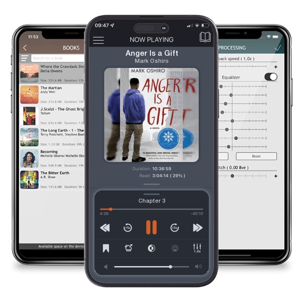 Download fo free audiobook Anger Is a Gift by Mark Oshiro and listen anywhere on your iOS devices in the ListenBook app.