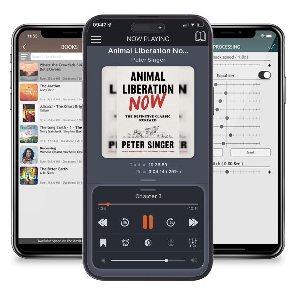 Download fo free audiobook Animal Liberation Now: The Definitive Classic Renewed by Peter Singer and listen anywhere on your iOS devices in the ListenBook app.