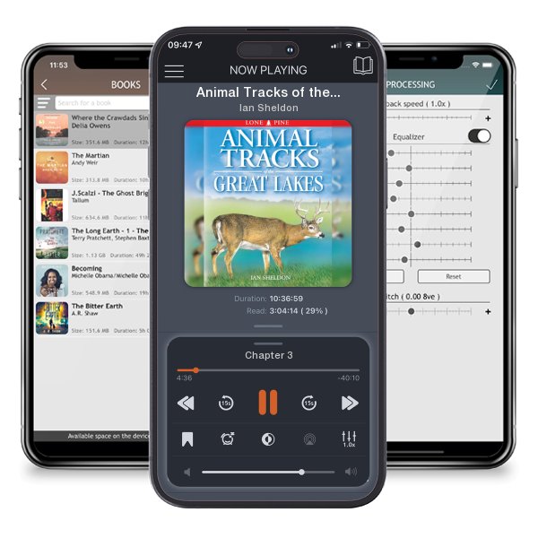 Download fo free audiobook Animal Tracks of the Great Lakes by Ian Sheldon and listen anywhere on your iOS devices in the ListenBook app.