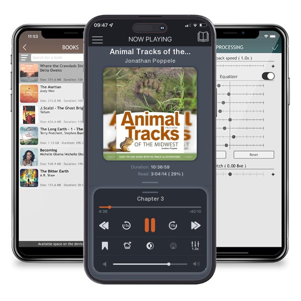 Download fo free audiobook Animal Tracks of the Midwest Field Guide: Easy-To-Use Guide... by Jonathan Poppele and listen anywhere on your iOS devices in the ListenBook app.