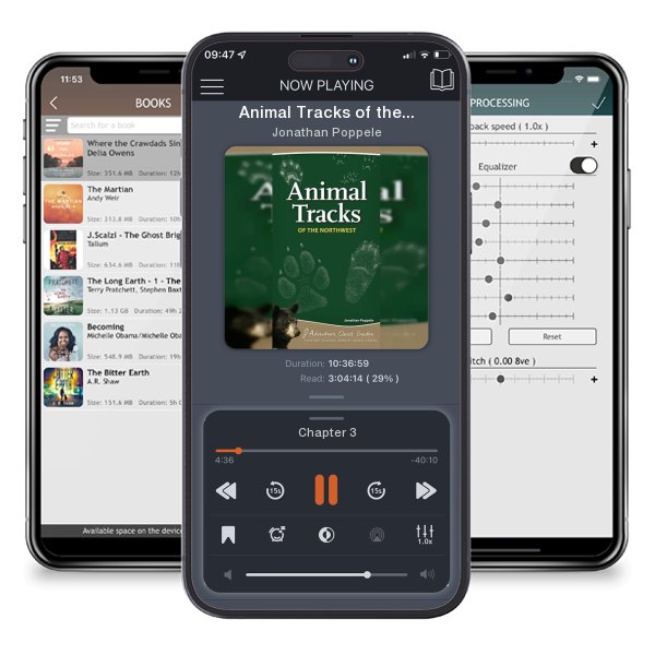 Download fo free audiobook Animal Tracks of the Northwest: Your Way to Easily Identify... by Jonathan Poppele and listen anywhere on your iOS devices in the ListenBook app.