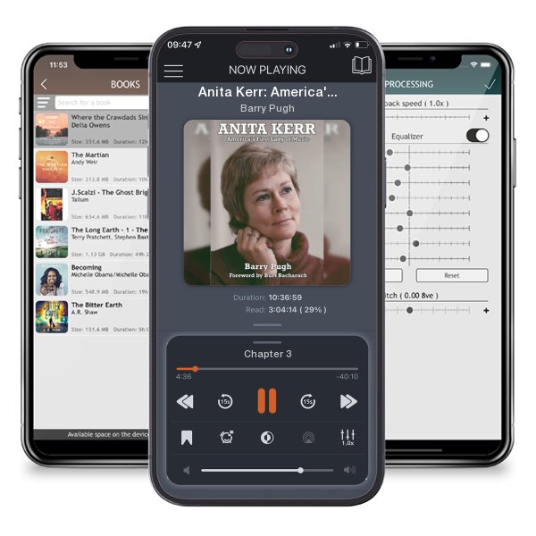 Download fo free audiobook Anita Kerr: America's First Lady of Music by Barry Pugh and listen anywhere on your iOS devices in the ListenBook app.