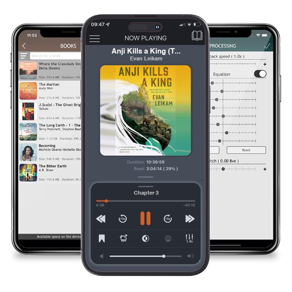 Download fo free audiobook Anji Kills a King (The Rising Tide, #1) by Evan Leikam and listen anywhere on your iOS devices in the ListenBook app.
