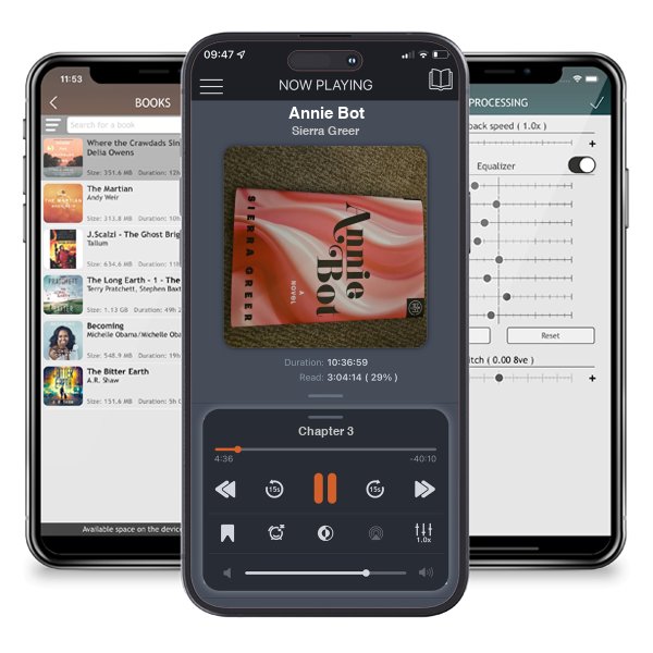 Download fo free audiobook Annie Bot by Sierra Greer and listen anywhere on your iOS devices in the ListenBook app.