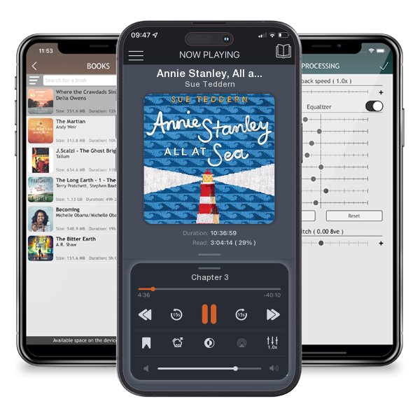 Download fo free audiobook Annie Stanley, All at Sea by Sue Teddern and listen anywhere on your iOS devices in the ListenBook app.