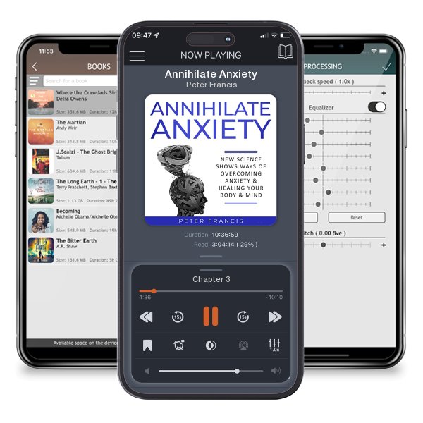 Download fo free audiobook Annihilate Anxiety by Peter Francis and listen anywhere on your iOS devices in the ListenBook app.