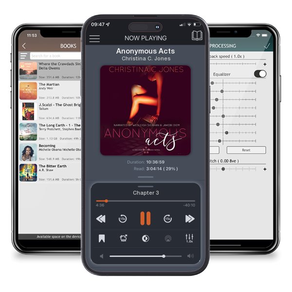 Download fo free audiobook Anonymous Acts by Christina C. Jones and listen anywhere on your iOS devices in the ListenBook app.