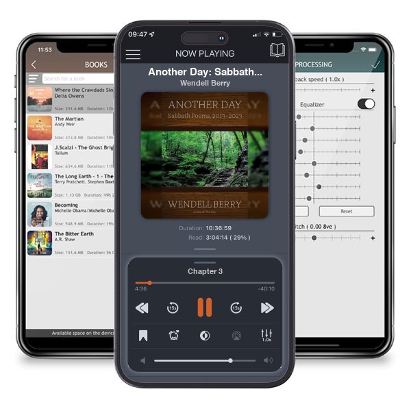 Download fo free audiobook Another Day: Sabbath Poems 2013-2023 by Wendell Berry and listen anywhere on your iOS devices in the ListenBook app.