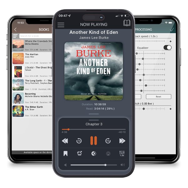 Download fo free audiobook Another Kind of Eden by James Lee Burke and listen anywhere on your iOS devices in the ListenBook app.