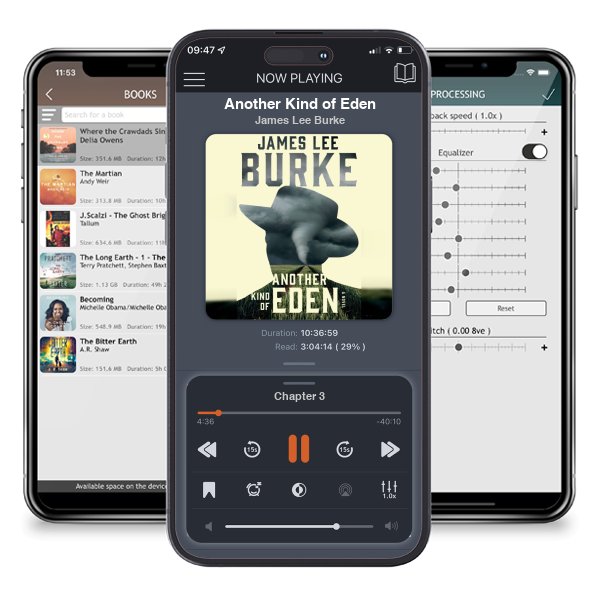 Download fo free audiobook Another Kind of Eden by James Lee Burke and listen anywhere on your iOS devices in the ListenBook app.