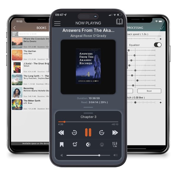 Download fo free audiobook Answers From The Akashic Records Vol 5: Practical Spirituality for a Changing World by Aingeal Rose O'Grady and listen anywhere on your iOS devices in the ListenBook app.