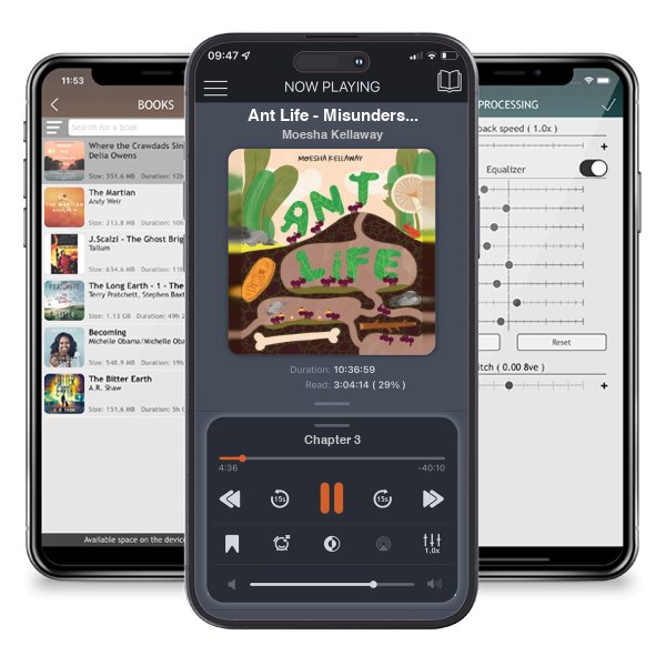 Download fo free audiobook Ant Life - Misunderstood Minibeasts Book 2 by Moesha Kellaway and listen anywhere on your iOS devices in the ListenBook app.