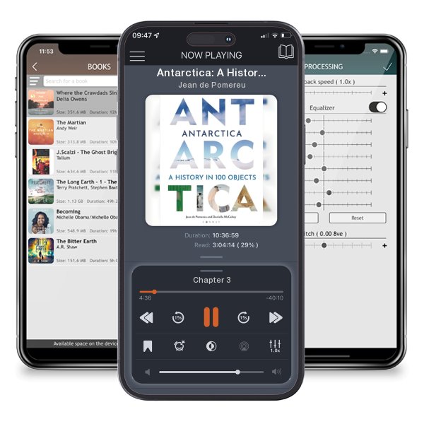 Download fo free audiobook Antarctica: A History in 100 Objects by Jean de Pomereu and listen anywhere on your iOS devices in the ListenBook app.