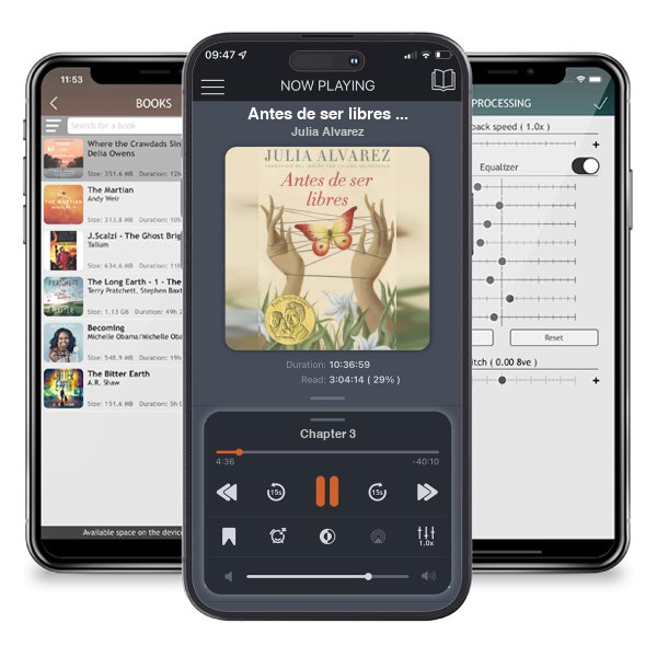 Descargar audiolibro gratis Antes de ser libres / Before We Were Free by Julia Alvarez y escuchar en cualquier lugar en sus dispositivos iOS en la aplicación ListenBook.