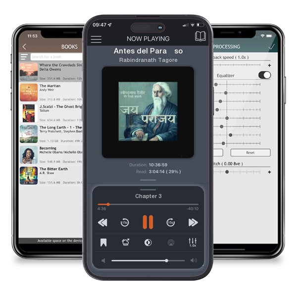 Download fo free audiobook Antes del Paraíso by Rabindranath Tagore and listen anywhere on your iOS devices in the ListenBook app.