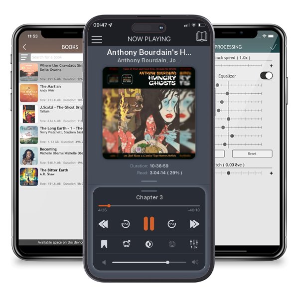 Download fo free audiobook Anthony Bourdain's Hungry Ghosts by Anthony Bourdain, Joel Rose, et al. and listen anywhere on your iOS devices in the ListenBook app.