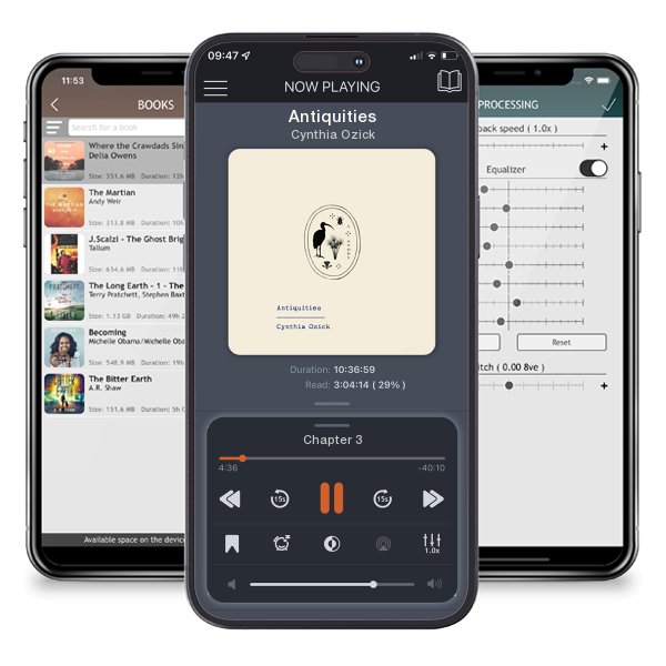 Download fo free audiobook Antiquities by Cynthia Ozick and listen anywhere on your iOS devices in the ListenBook app.