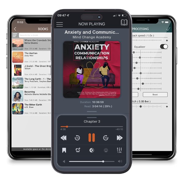 Download fo free audiobook Anxiety and Communication in Relationships by Mind Change Academy and listen anywhere on your iOS devices in the ListenBook app.