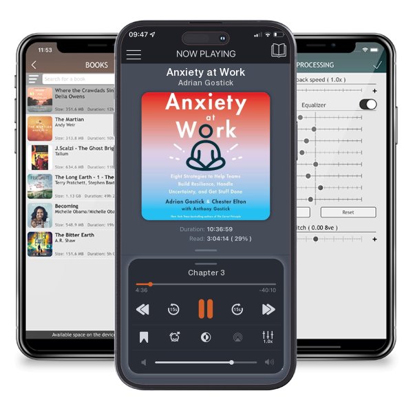 Download fo free audiobook Anxiety at Work by Adrian Gostick and listen anywhere on your iOS devices in the ListenBook app.