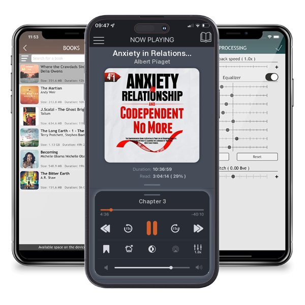 Download fo free audiobook Anxiety in Relationship and Codependent No More by Albert Piaget and listen anywhere on your iOS devices in the ListenBook app.