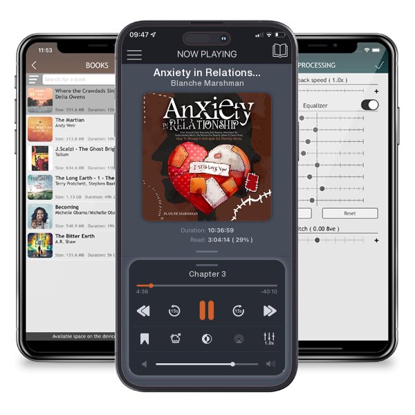 Download fo free audiobook Anxiety in Relationship by Blanche Marshman and listen anywhere on your iOS devices in the ListenBook app.