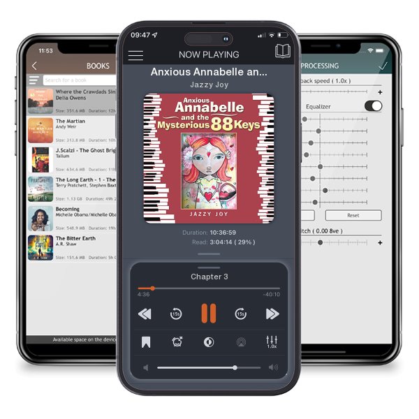 Download fo free audiobook Anxious Annabelle and the Mysterious 88 Keys by Jazzy Joy and listen anywhere on your iOS devices in the ListenBook app.