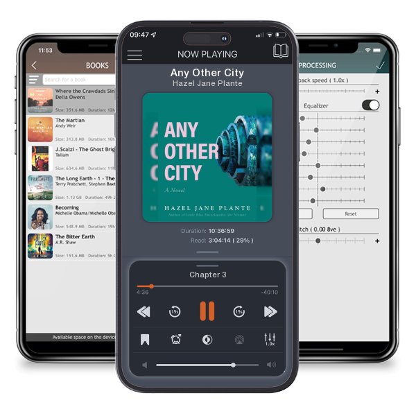 Download fo free audiobook Any Other City by Hazel Jane Plante and listen anywhere on your iOS devices in the ListenBook app.