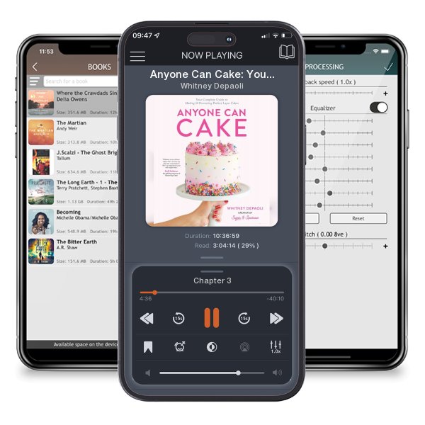 Download fo free audiobook Anyone Can Cake: Your Complete Guide to Making & Decorating... by Whitney Depaoli and listen anywhere on your iOS devices in the ListenBook app.