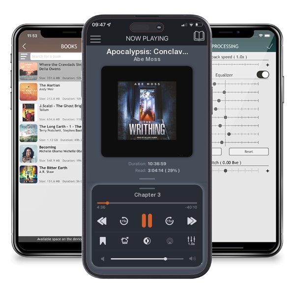 Download fo free audiobook Apocalypsis: Conclave by Abe Moss and listen anywhere on your iOS devices in the ListenBook app.
