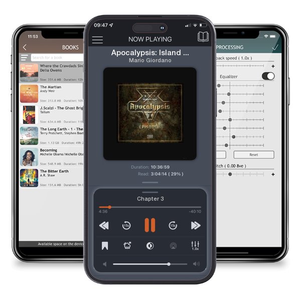 Download fo free audiobook Apocalypsis: Island of the Light by Mario Giordano and listen anywhere on your iOS devices in the ListenBook app.