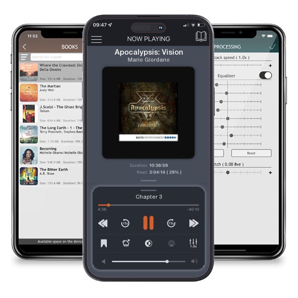 Download fo free audiobook Apocalypsis: Vision by Mario Giordano and listen anywhere on your iOS devices in the ListenBook app.