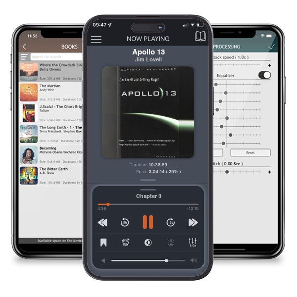 Download fo free audiobook Apollo 13 by Jim Lovell and listen anywhere on your iOS devices in the ListenBook app.