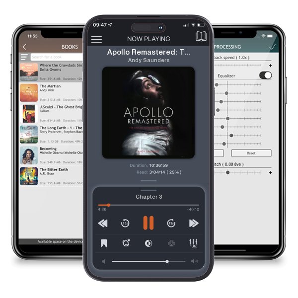 Download fo free audiobook Apollo Remastered: The Ultimate Photographic Record by Andy Saunders and listen anywhere on your iOS devices in the ListenBook app.